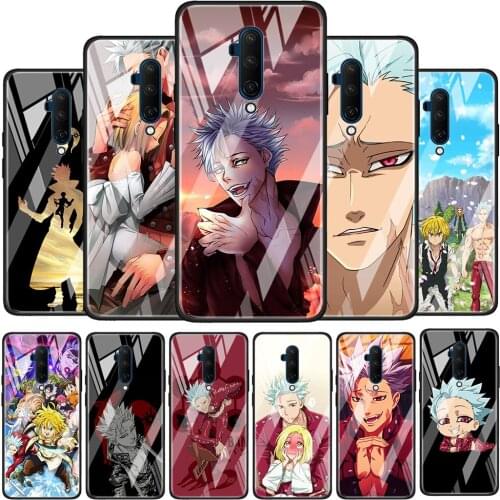 The Seven Deadly Sins Ban Tempered Glass Cover For OnePlus Z 7 8 9 7T 8T 9R Nord 5G Pro Silicone Phone Case Coque