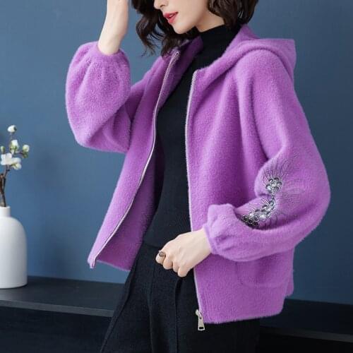 JANELUXURY Women's Hooded Jackets