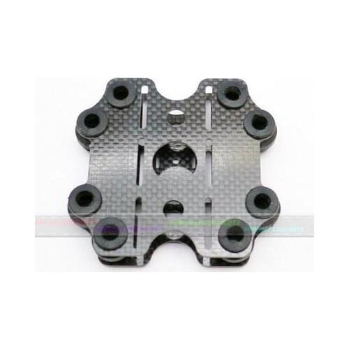 Glass fiber carbon drone model aircraft flight control gimbal A8 8 ball shock absorber 90 * 80 * 20mm micro single