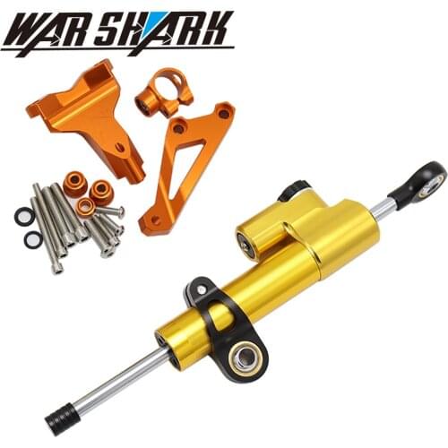 Motorcycle Accessories Steering Damper Stabilizer Shock Absorber Direction Mount Bracket FOR KTM DUKE 125 200 2013-2016 DUKE 390