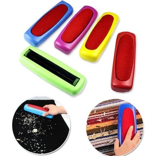 Sweeper Roller Cleaner Carpet Dirt Horsehair Crumb Hand Dust Plastic