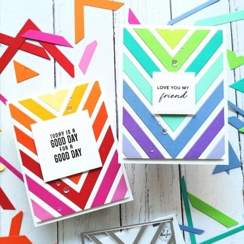 Mmao Crafts Metal Steel Cutting Dies New Arrow rectangle frame Scrapbooking Paper/photo Cards Embossing Dies