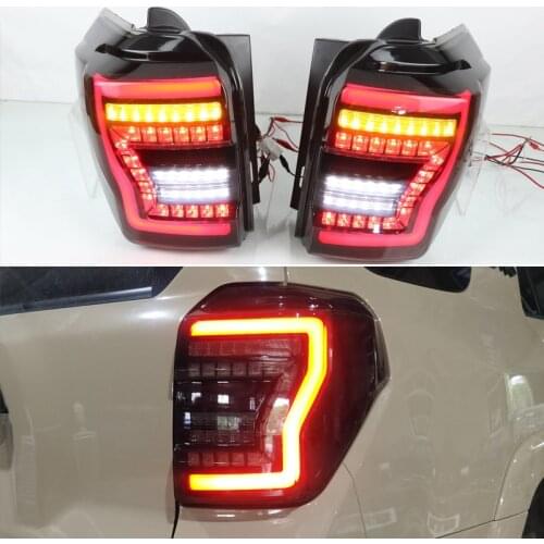 Tail Light Taillights for Toyota 4Runner 2010-2021 MK7 Trailer Rear Lights Led Stop Signal for Cars Fog Brake Lamp Reverse Light