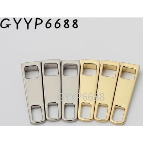 10-30-100pcs 4 colors 34*7mm small zipper pulls for diy shoulder bag decoration purse and handbags hardware accept mix colors