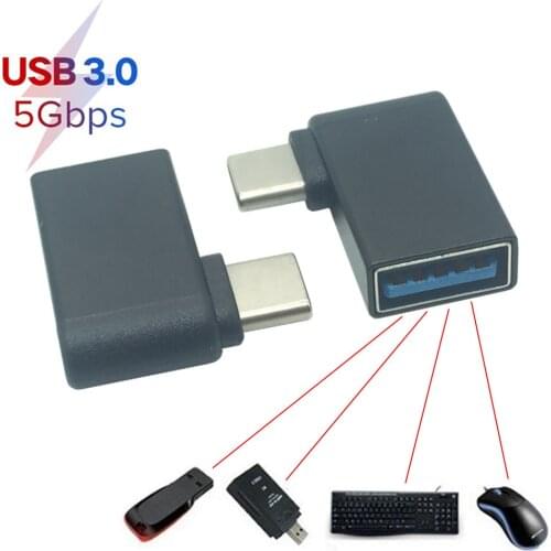 USB C OTG Adapter Type-C Type C Usb-C Usb 3.0 Charge Data Converter for Samsung Galaxy S8 S9 Note 8 A5 2017 One Plus USBC