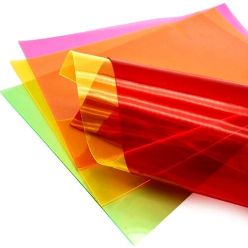 David accessories transparent clear vinyl faux Synthetic Leather Artificial ,DIY Garment Knotbow Bags Decoration Craft,1Yc3826