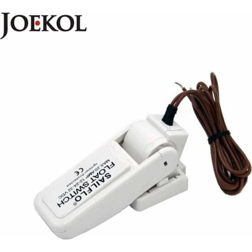 Free Shipping boat pump flow sensor for bilge pumps Automatic Electric Water Pump Float Switch DC Bilge Pump Switch Available