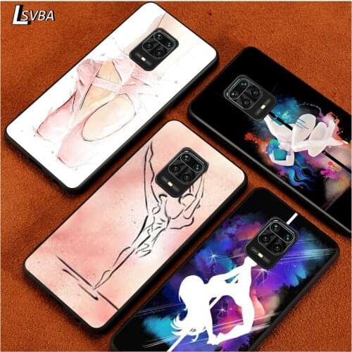 Ballet Dance for Redmi K30 K30S K30T K20 10X 9i 9 9A 9C GO 8A 8 7 6 6A 5A 4X S2 Pro Plus Ultra Black Phone Case