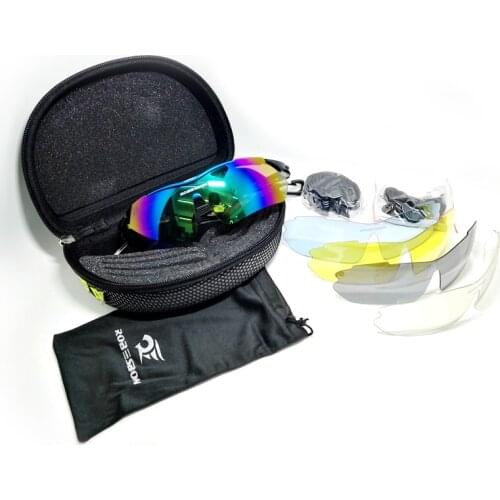 E0623 4 colors optional ROBESBON outdoor fishing sunglasses Sports goggles Super 1 pair
