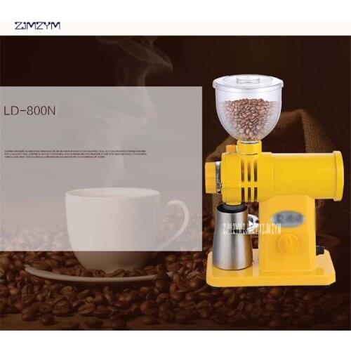LD-800N Automatic large capacity 250g Electric Conic Mill Grinder 110V/220V Coffee Bean Espresso Grinding Fine Grinding 150W