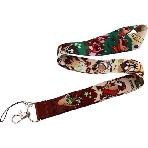 JF0247 Monster Anime Neck Straps Lanyard Car Keychain ID Card Passport Gym Cell Phone Key Ring Badge Holder Jewelry Kids Gift