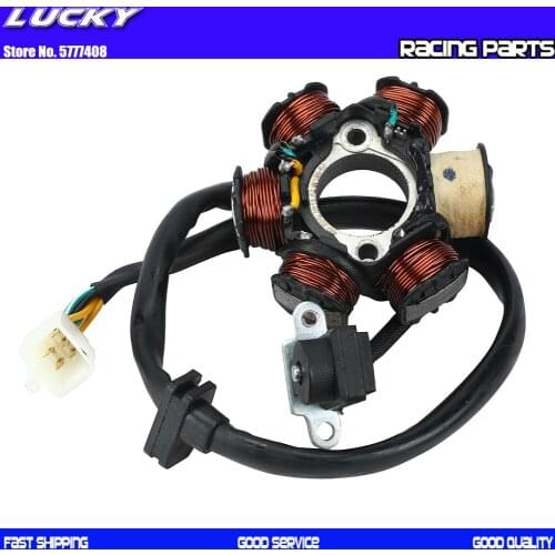 Motorcycles Ignition Stator Coil For ZongShen 190cc Z190 W190 1P62YML-2 Electric Starter Engine Dirt Pit Bike Atv Quad Parts