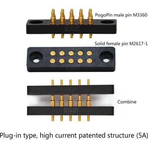 10p Connector Charging Probe Pogopin Spring Needle Conductive Contact M3360/m2617