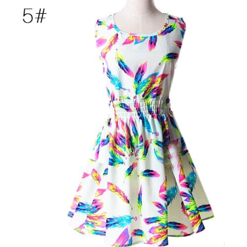 2021 Women Summer Dress Print Sleeveless Sexy Beach Bohemian Ropa Mujer Chiffon Roupas Casual Mini Dresses Vestidos Clothing