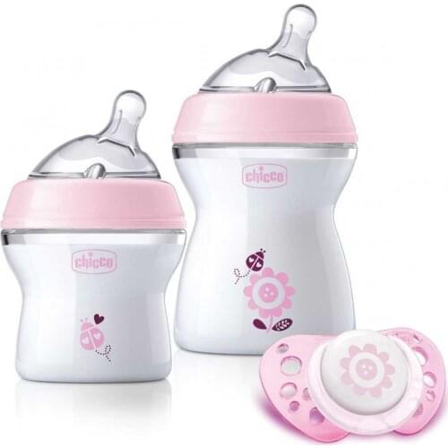 CHICCO SET REGALO NATURAL FEELING ROSA