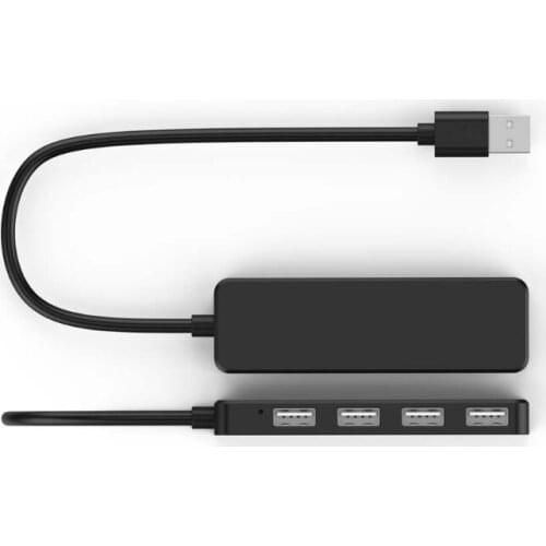 USB 2.0 4 Ports Hub Extension Splitter Adapter for Laptop PC Computer Charger