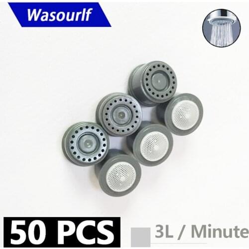 50 pieces 2L 3L 4L 6L 8L Water Saving Faucet Aerator 24mm Male Thread Aerator Female Thread Tap Device Bubbler Faucet Sprayer