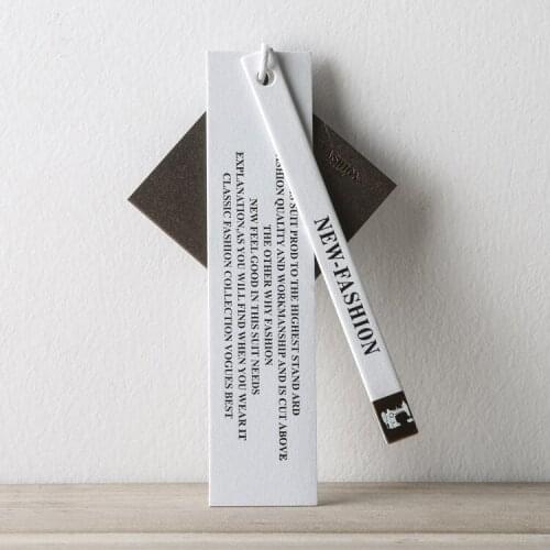 High-grade kraft paper production process hot laser customized clothing trademark Fashion ladies Fruits flowers Tag labels