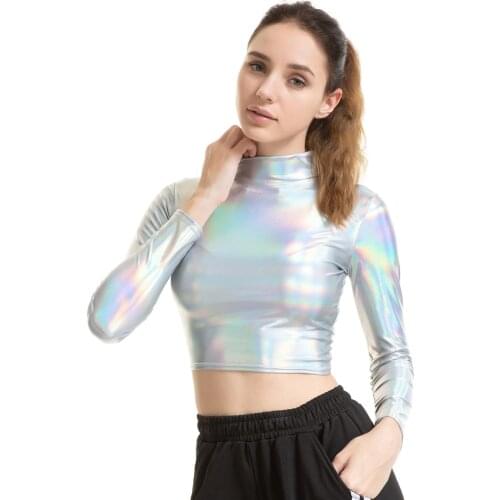 Wuxolicop Women's Cropped T-shirts