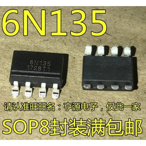 10pieces 6N135 6N135M SOP8
