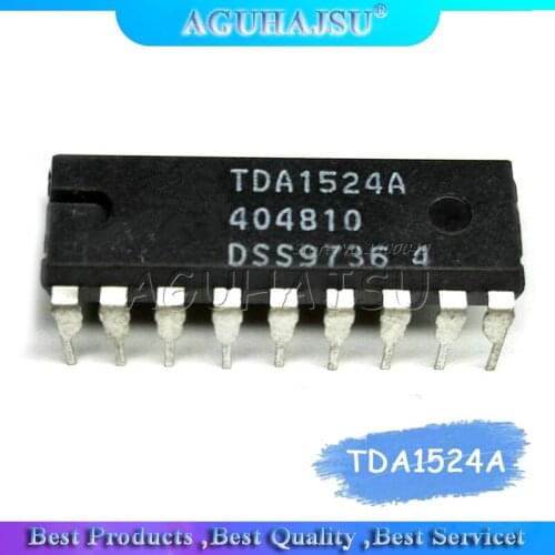 10pcs TDA1524A DIP18 TDA1524 DIP-18 1524A DIP