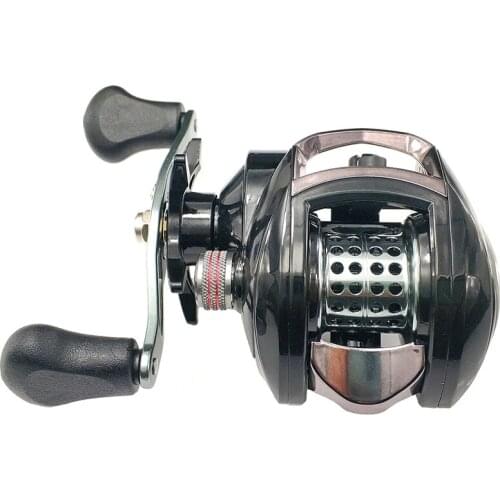 17+ 1 BB Fishing Reel 2500s Baitcasting Reel 8.1:1 High Speed 8KG Max Drag Shallow Deep Spool Raft Reel Raft Boat Fishing Reel