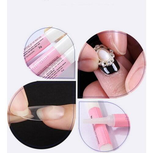 5/10PCS 2g Mini ProfessionaL Beauty Nail False Art Decoration Tips Acrylic Glue