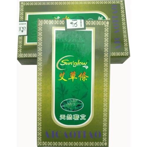7mm smokeless moxa five years Chen Qi Need moxa moxibustion moxa stick with wormwood face use moxibustion massage stick