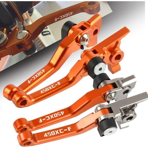 Motorbike Custom Made CNC Aluminum Brake Clutch Lever For 450XCF 2013-2018 450 XCF 450-XCF 2017 2016 2015 14 450XC-F Brake Lever