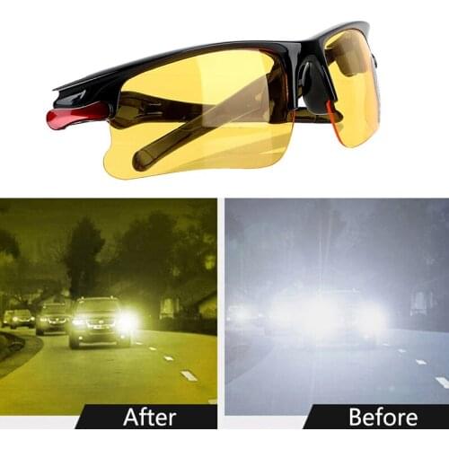 Car Night Vision Glasses Driving UV Protection Sunglasses For Opel Zafira A B Vauxhall Corsa C Cambo D Vauxhall Corsa 3 Van