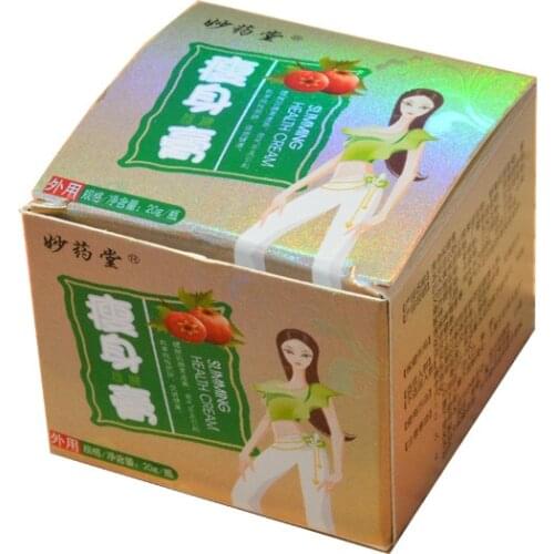 Slimming health cream, big belly, thick legs, small waist, external cream 20g/box*2box free shipping