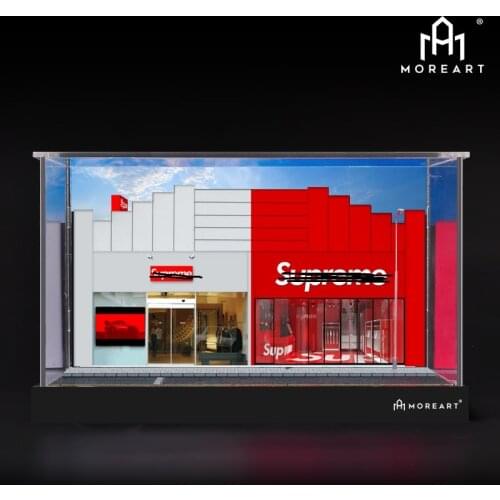 MoreArt 1:64 superme stores GTR assemble scenario model