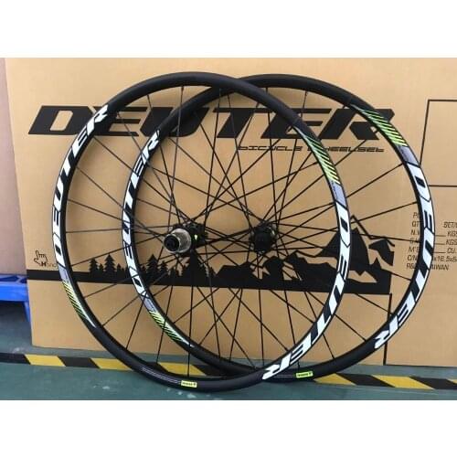 MTB bicycle wheelset 26 / 27.5 / 29 ER Disc Brake CNC rim Mountain cycling Bike wheel disc brake hubs compatible 11 speeds