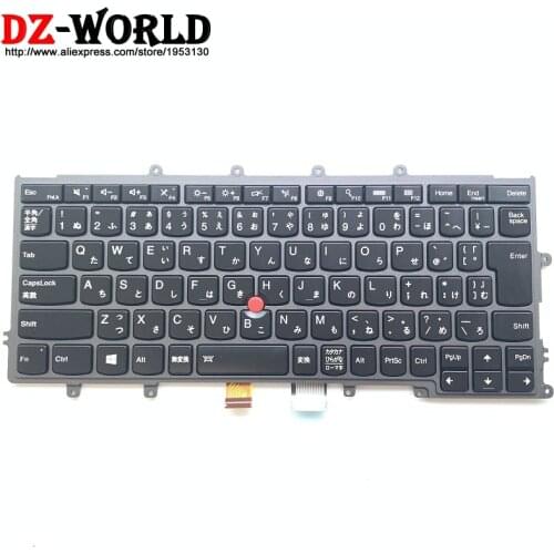 New/Orig JP Japanese Backlit Keyboard for Lenovo Thinkpad X230S X240 X240S X250 X260 Laptop Backight Teclado 04X0246 04X0208