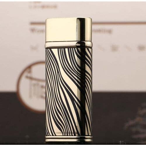 New Fashion Zorro Butane Gas Inflatable Lighter Windproof Creative Electric Ignition Smoking Gifts for Men Cigar Accessories