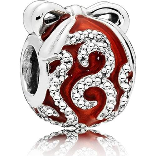 Christmas Bag Beads Fit Original Pandora Charms Bracelet Diy Pendant Bangle Jewelry Making For Women Lover Santa Claus Gift