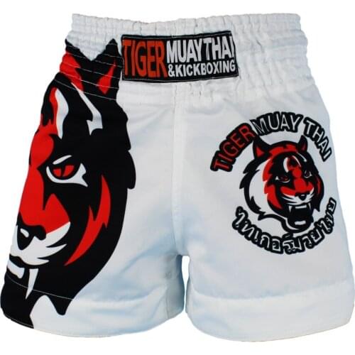 SUOTF MMA Tiger Muay Thai boxing boxing match Sanda training breathable shorts muay thai clothing boxing kickboxing shorts fight