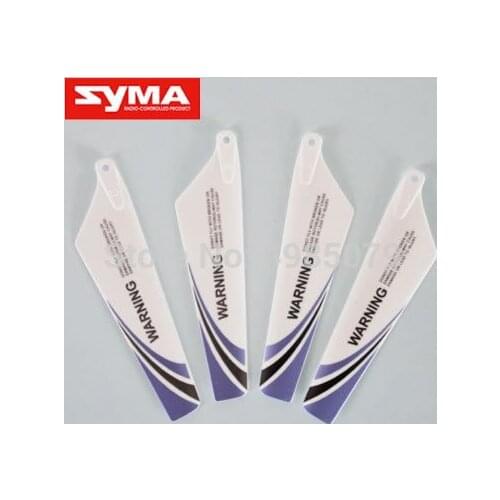 SYMA S107G-02 Propeller 2A+2B CW CCW Blade Blue Color S107 S107G RC Mini Helicopter Replacement Spare Parts Original Wing
