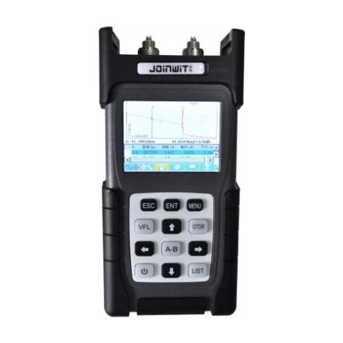 JoinWit JW3302B OTDR fiber tester 1310/1550nm 120km with English Espanol 30/28dB SC/FC/ST Connector