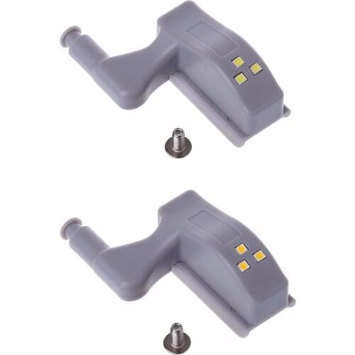 1PC Universal Cabinet Cupboard Hinge LED Sensor Light 0.25W For Kitchen Bedroom