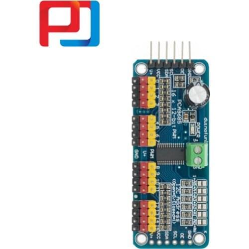10pcs 16 Channel 12-bit PWM/Servo Driver-I2C interface PULAR PCA9685 module Raspberry pi shield module New servo shield