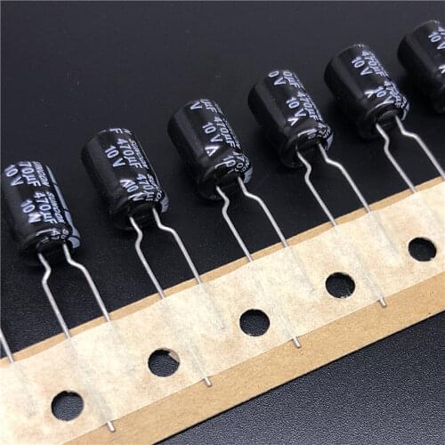 10Pcs/50Pcs 470uF 10V SUNCON(SANYO) HCV series 8x11.5mm 10V470uF Aluminum Electrolytic Capacitor