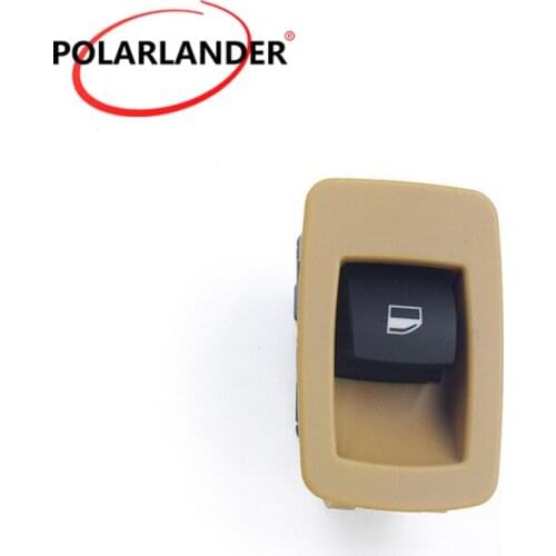 61316951956 Window For B/MW Practical Switch Button Right Front Beige Side Lifter Lift Black Hot Selling 2.75inch 1 Piece