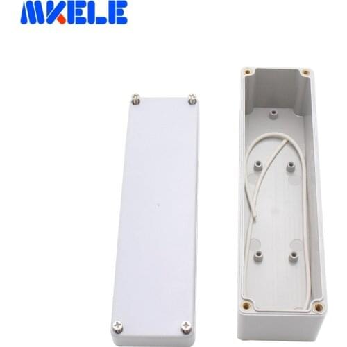 Free Shipping M1 Waterproof Junction Boxes Connection Outdoor Electrical Enclosure Case Wiring Connection Box Gray Cover