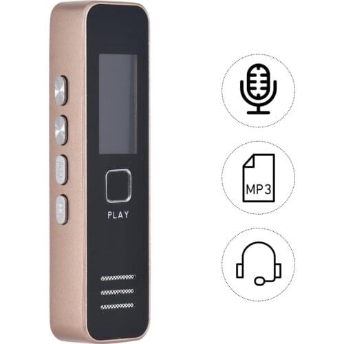 Digital Voice Recorder Audio Dictaphone MP3 Player USB Flash Disk for Meeting