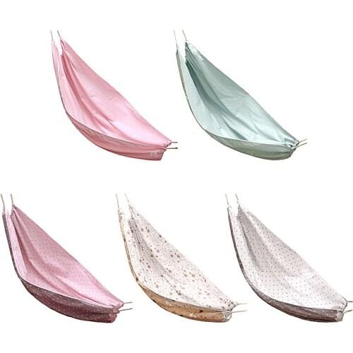 Baby Hammock Swing Detachable Adjustable Net Comfortable Portable Infant Hammock Hanging Cloth Bag Hang Bed Sleeping Bed Gifts