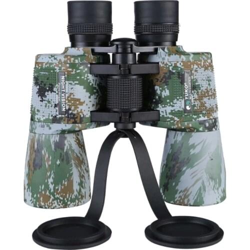 HD camouflage binoculars New 15x50 high magnification HD waterproof binoculars, high quality low light night vision binoculars