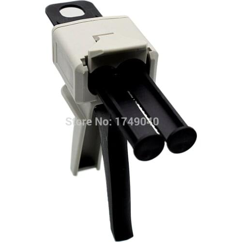 Glue Gun 50ml Two Component AB Epoxy Sealant Glue Gun Applicator Glue Adhensive Squeeze Mixed 1:1 Manual Caulking Gun Dispenser