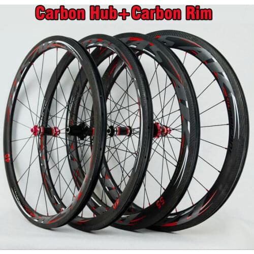 Road Bike Carbon Wheelset Pasak 700C Disc Brake 24H Tubeless And Clincher Quick Release Caliper 10X135mm 40 50 55mm