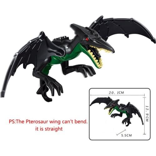 Jurassic Big Dinosaur Building Blocks Toys Park Compatible Major Brand Gifts Simulation Animal Rex Raptor